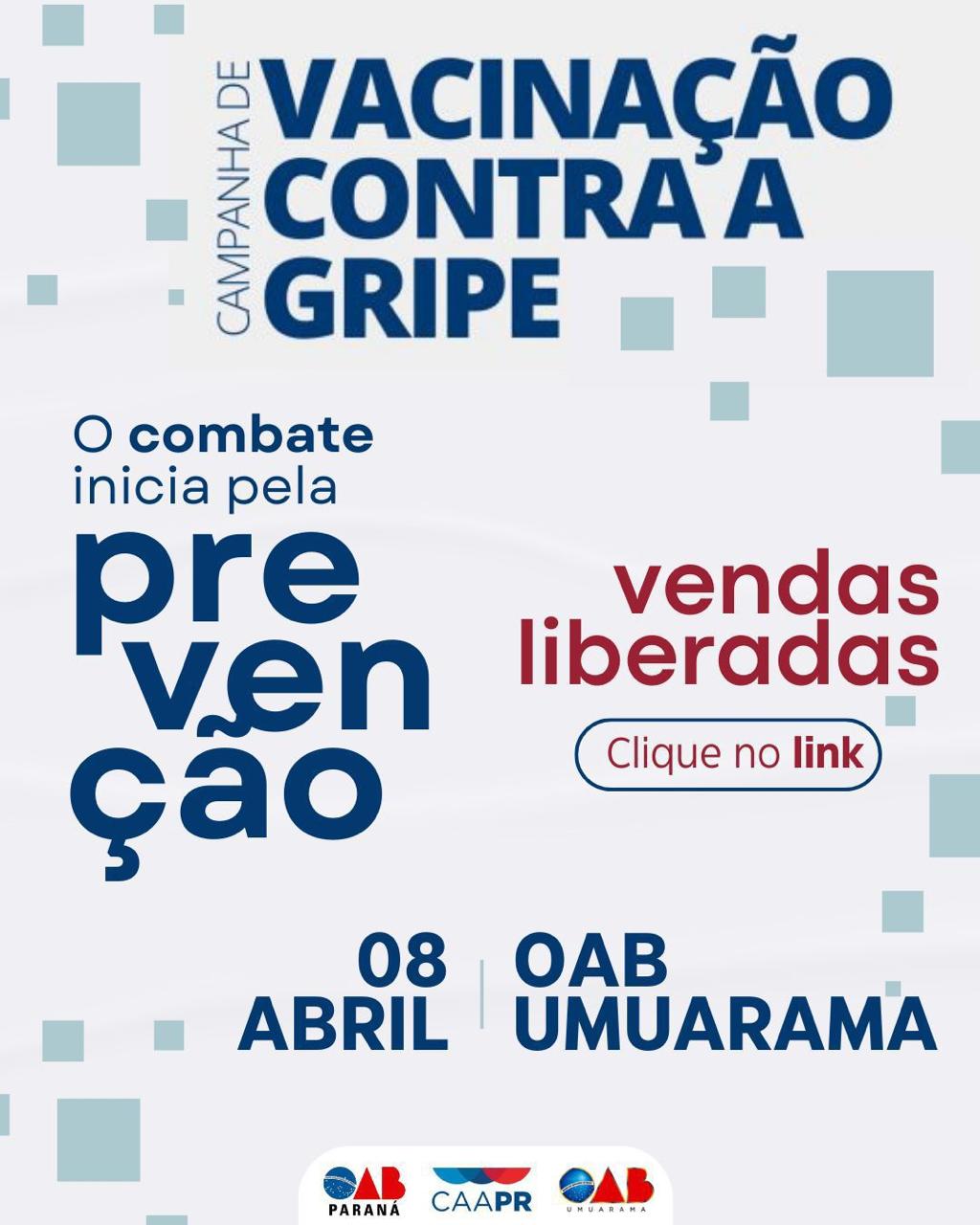 Campanha de Vacinação 2024 CAAPR e OAB promovem ação exemplar em